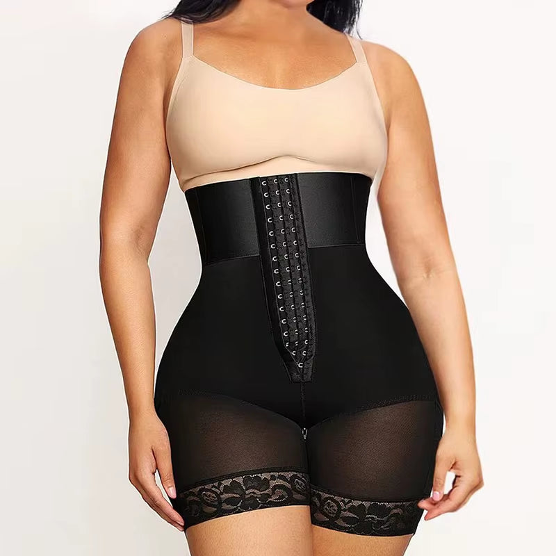 High waist tummy control shapewear shorts size chart
