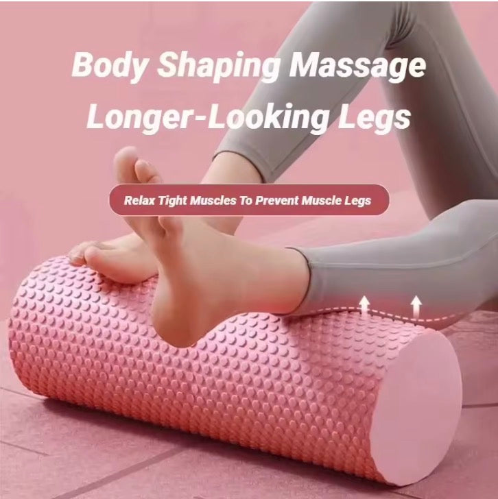 Hexagonal EVA Foam Massage Roller – High Density for Pilates & Recovery