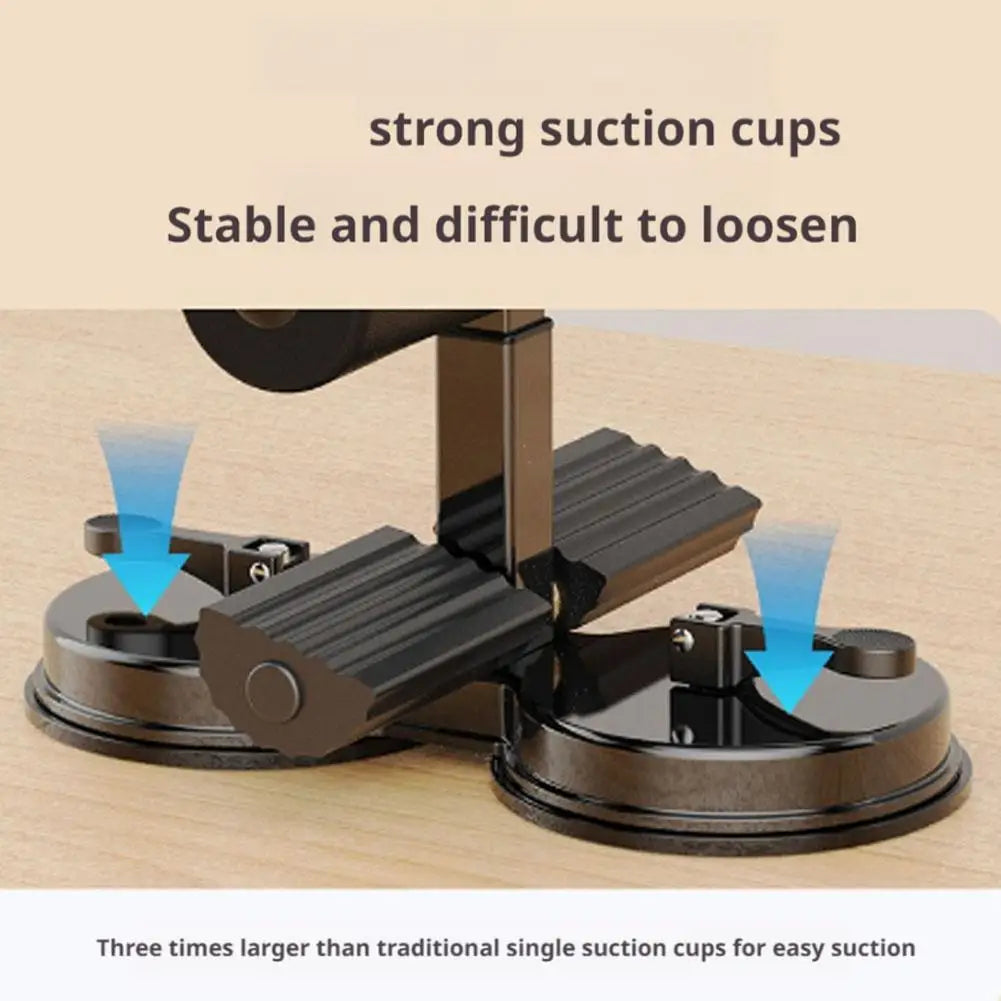 Sit-up bar showing 3 adjustable height settings