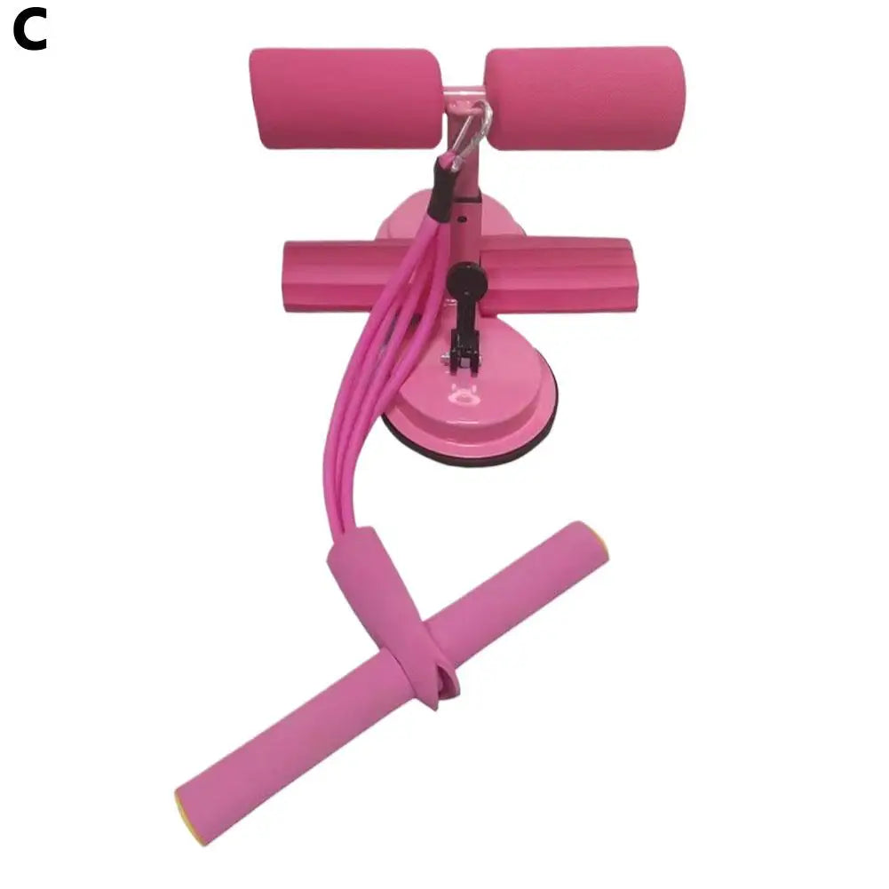 Adjustable Sit-Up Bar Foot Holder with Triple Suction Cups for Ultimate Abs Workout Support