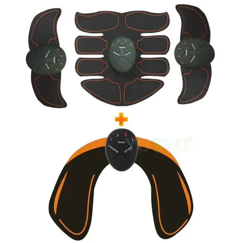 EMS abs stimulator pad device, alternate angle